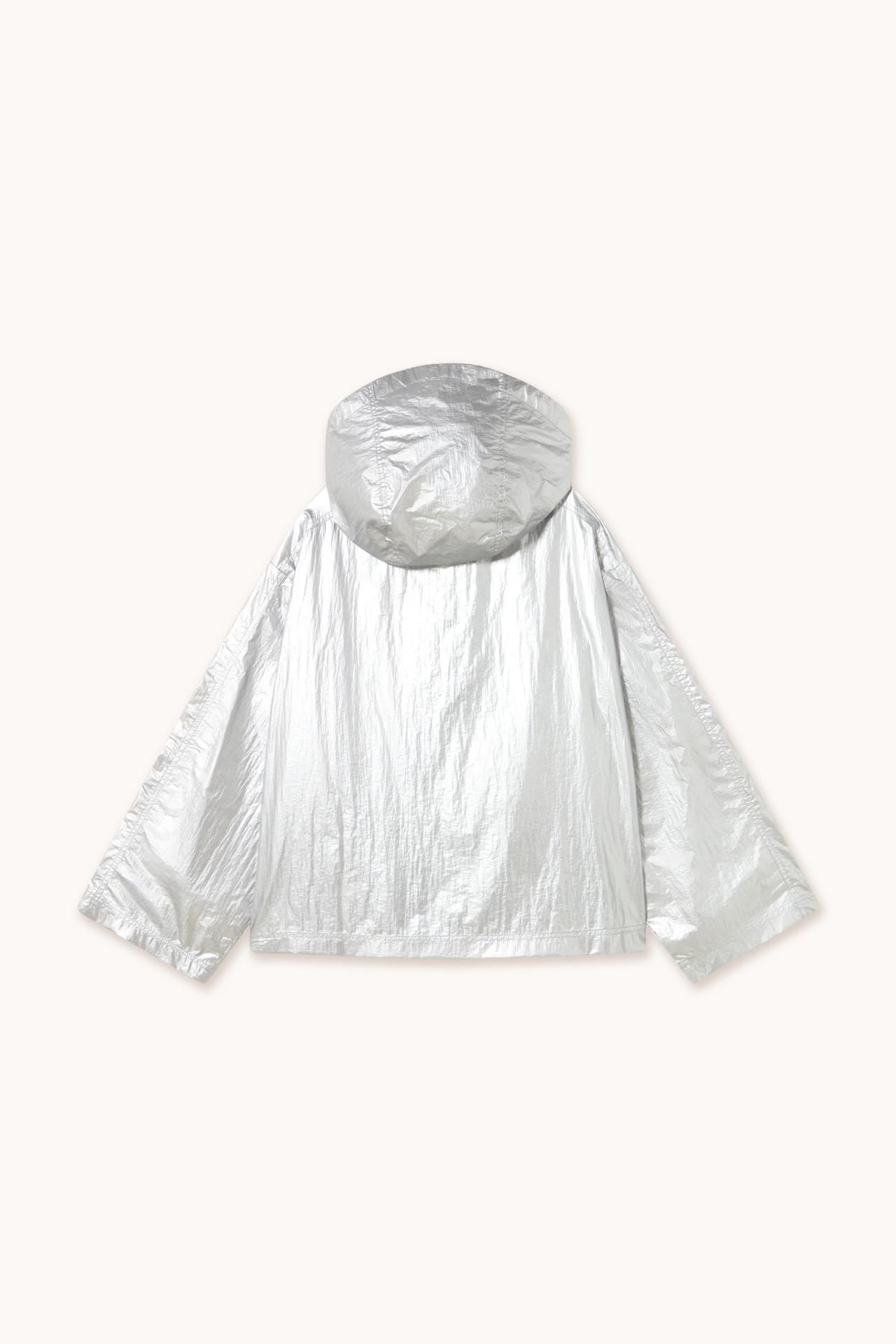 타이니코튼 메탈릭 테크니컬 후드 아노락 재킷 SS25-723R55 ONE COLOR - 상세 이미지 5