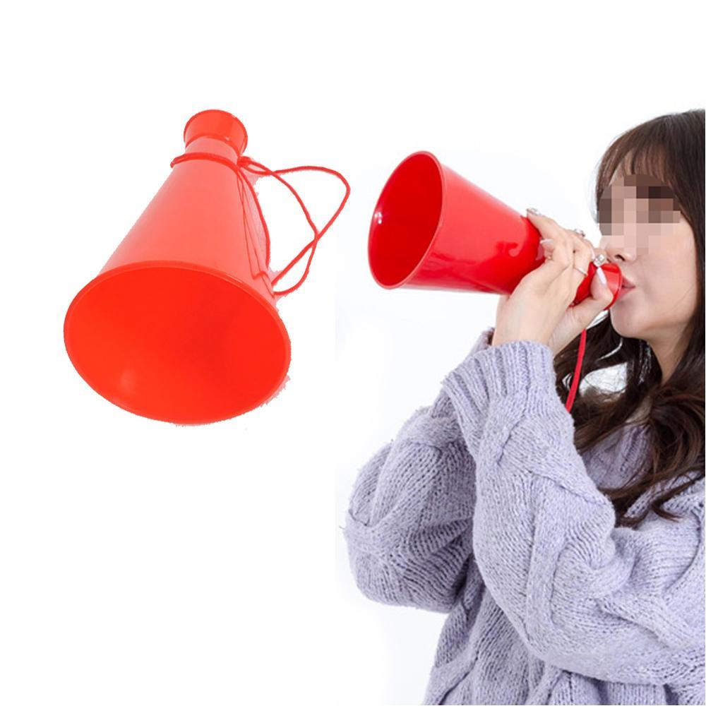 응원 나팔 메가폰 확성기 플라스틱 체육대회 운동회 깔대기 1개 - 상품 이미지