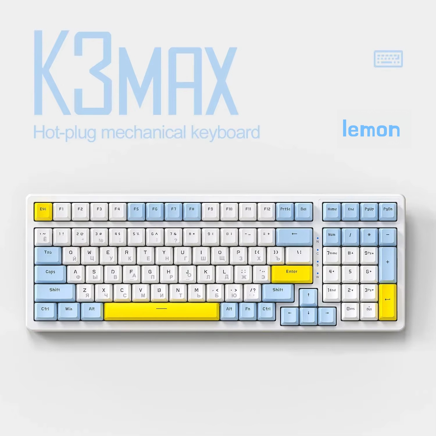 ZIYOULANG K3 MAX 유선 기계식 키보드 - 상세 이미지 4