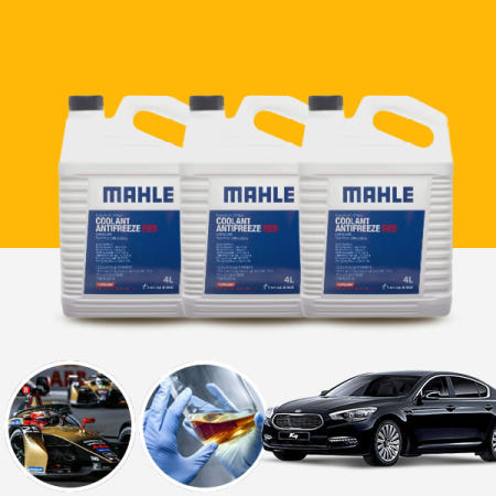 [자체제작]카샤 기아 K9 3.3/3.8(GDI)(~18) 말레 롱라이프 원액 사계절 부동액 4L 1병(레드)