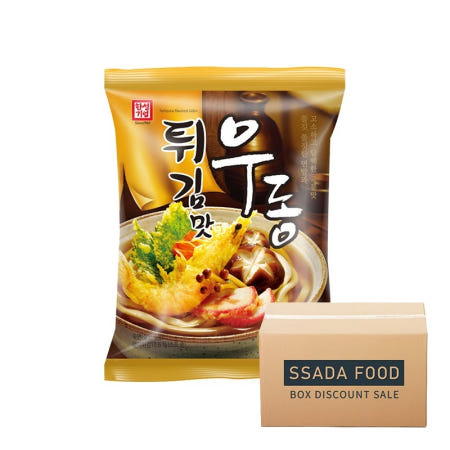 한성 튀김맛 우동 211.5g 1인분 30봉 한박스