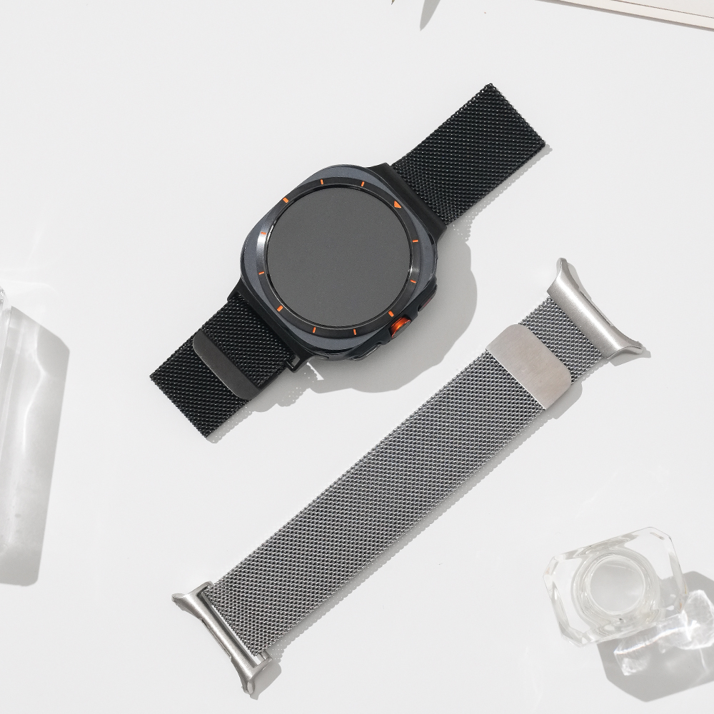 갤럭시워치 울트라 밀레니즈 루프 스트랩 메탈 밴드 호환 원터치 시계줄 교체 47mm