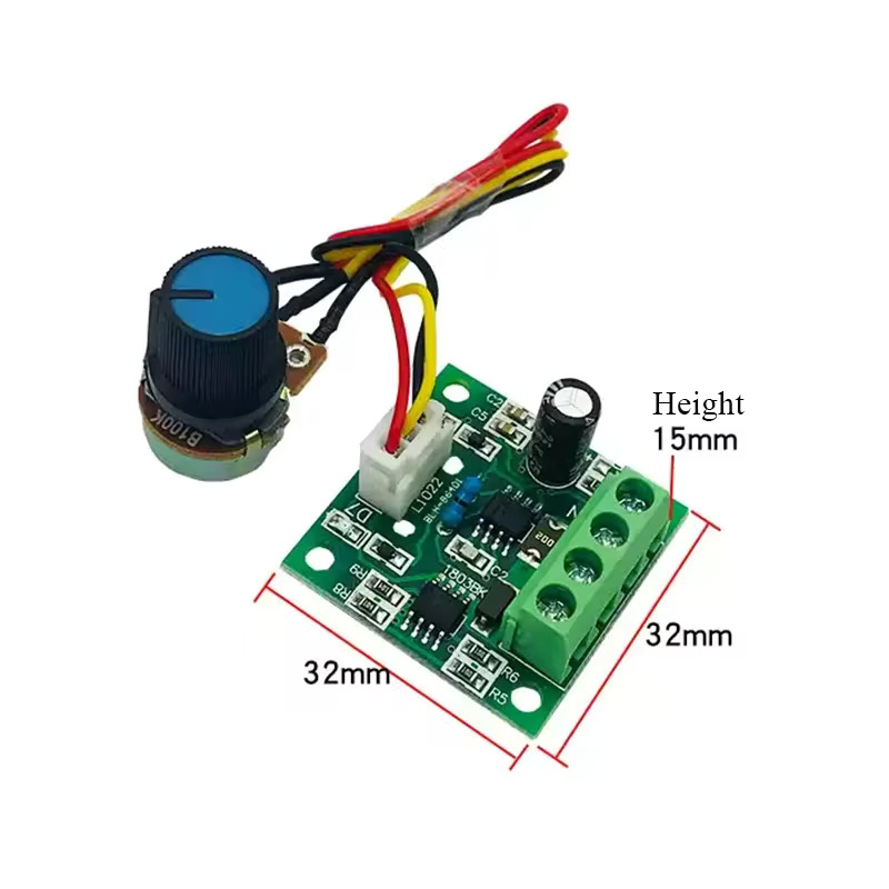 PWM DC 모터 속도 컨트롤러 물 에어 펌프용 조절 가능 2V-55V 2A 3A 5A 10A 20A 30A 35A 12V 24V 36V : 환이글로벌마켓