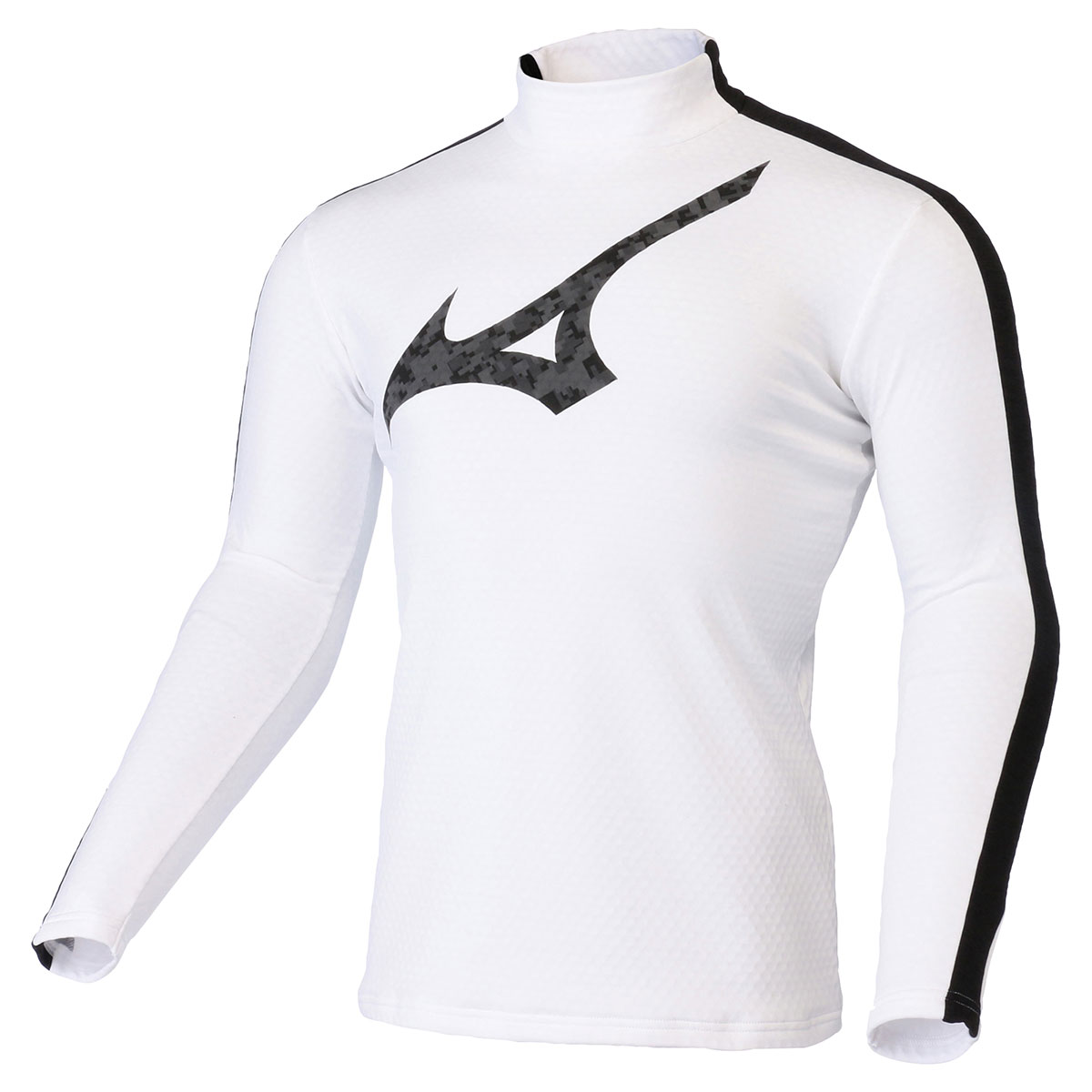 미즈노 MIZUNO 남성 골프 후리스 하이넥 티셔츠 목티 목폴라 E2MJ2502 - 상세 이미지 2