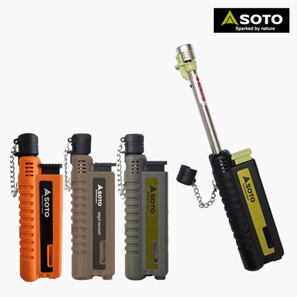 소토토치충전 소토라이터 슬라이드 캠핑 가스 미니 ST-480C
