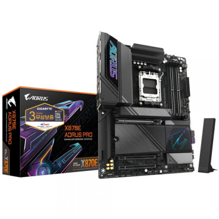 GIGABYTE X870E AORUS PRO 피씨디렉트 (AMD 소켓AM5 DDR5 메인보드)