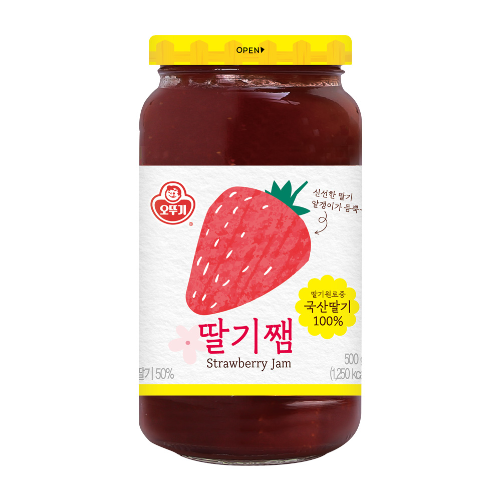 오뚜기 딸기쨈 500g - 상품 이미지