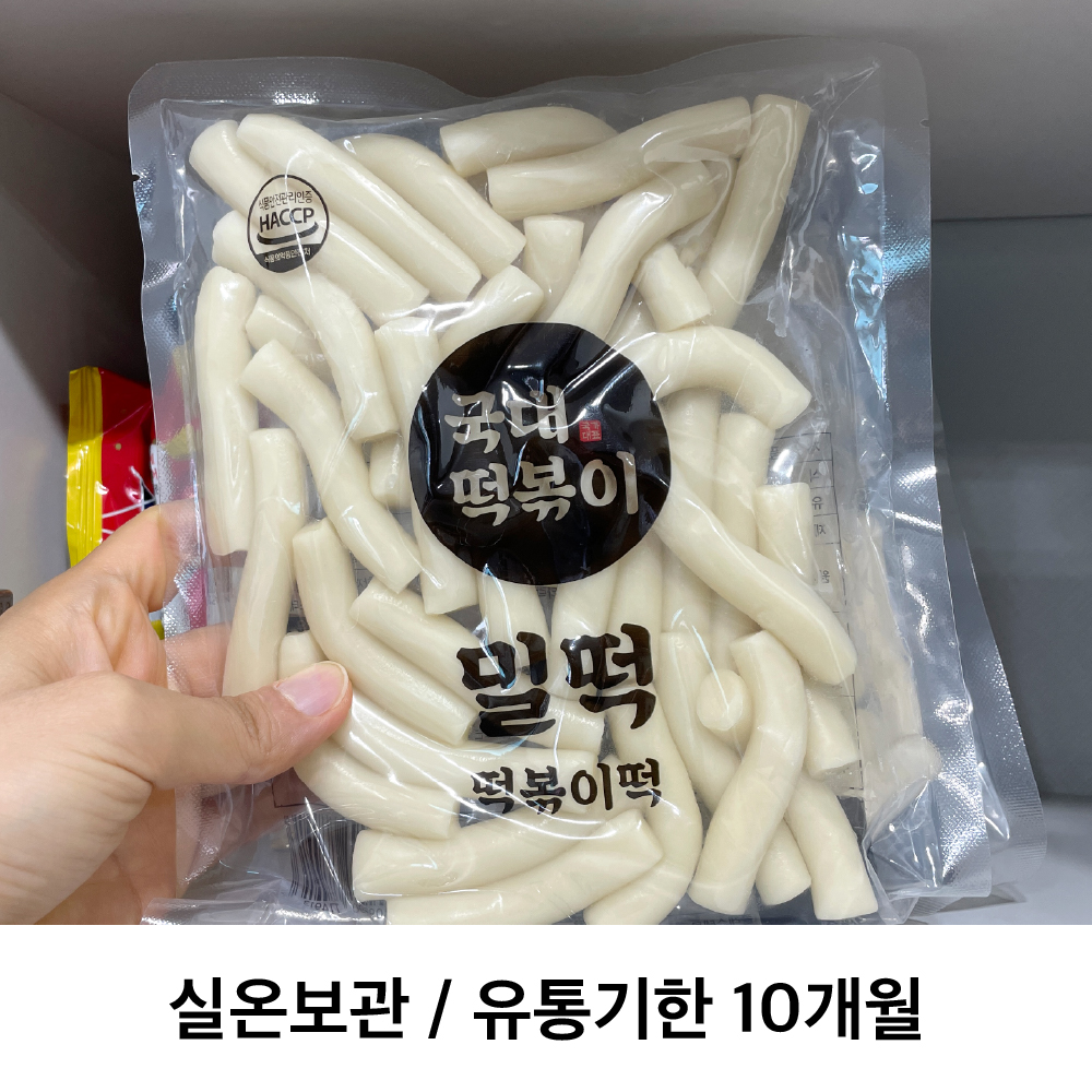 국대떡볶이 실온보관 밀떡(소스별매) 기본맛, 300g, 10개 - 상세 이미지 3
