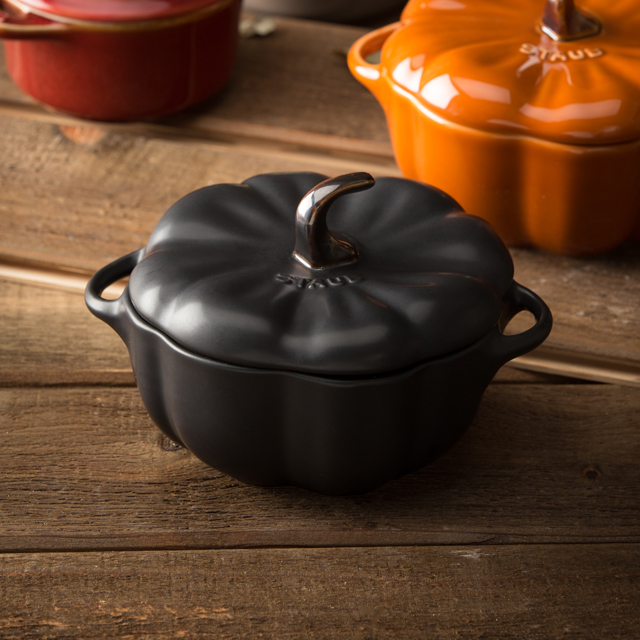 ST40508-548 스타우브 세라믹 호박 꼬꼬떼 블랙 13cm