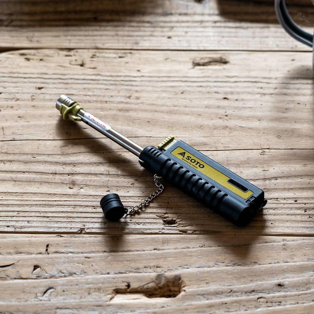 소토토치충전 소토라이터 슬라이드 캠핑 가스 미니 ST-480C