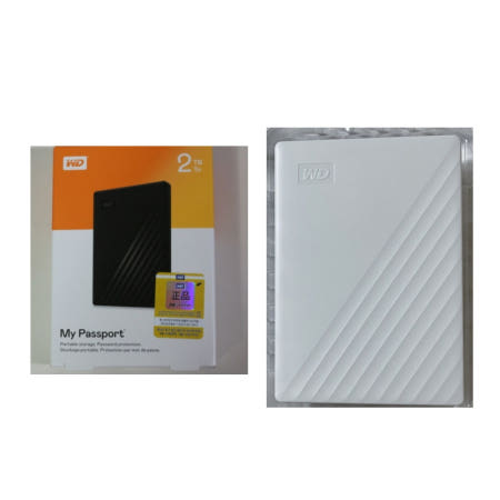 WD [업체직발송] NEW My Passport Gen3 2T 외장하드 블랙 [택배발송/국내정품]