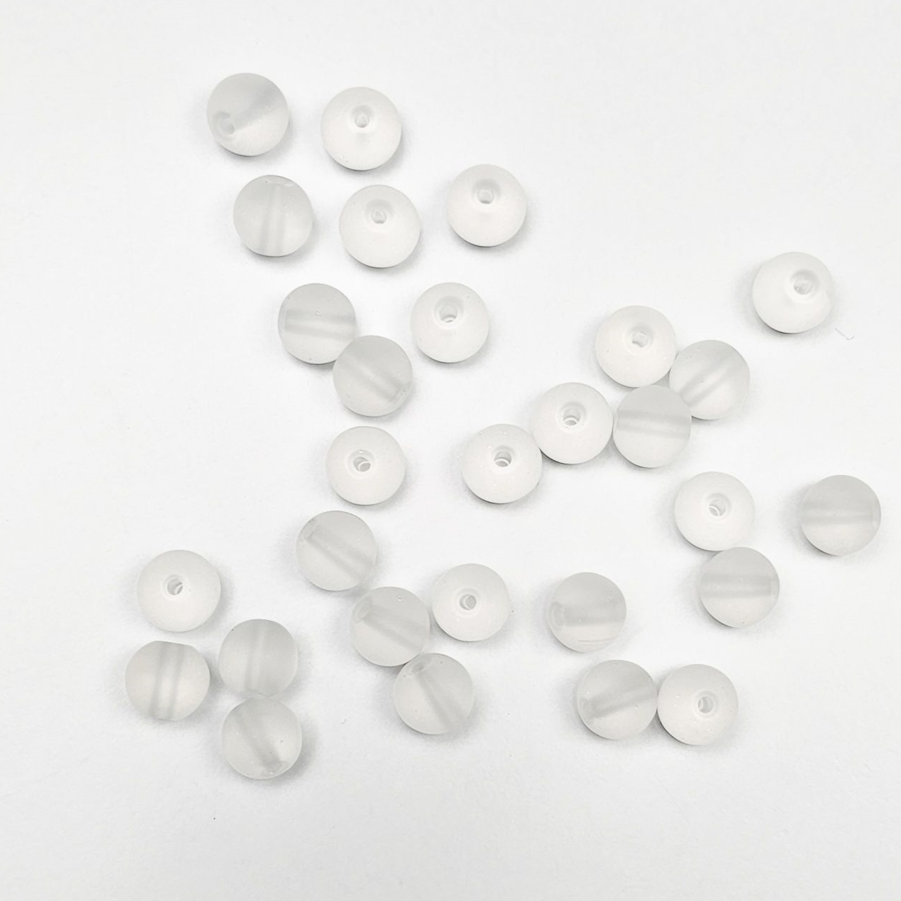 무광 매트 구슬 비즈공예 키링 열쇠고리 팔찌 슬라임 만들기 이미지 2