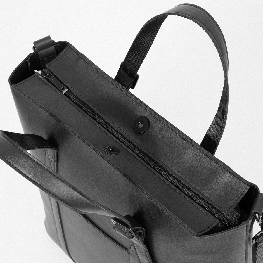 퀄팩 에센셜 레더 토트백 304 / 크로스백 남자 직장인 서류가방