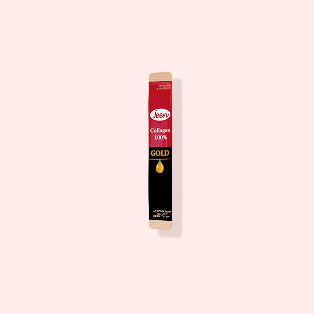 진 콜라겐 골드 단백질 트리트먼트 헤어 앰플 콜라겐 분말 일반, 3g, 1개 : 솜씨헤어샵