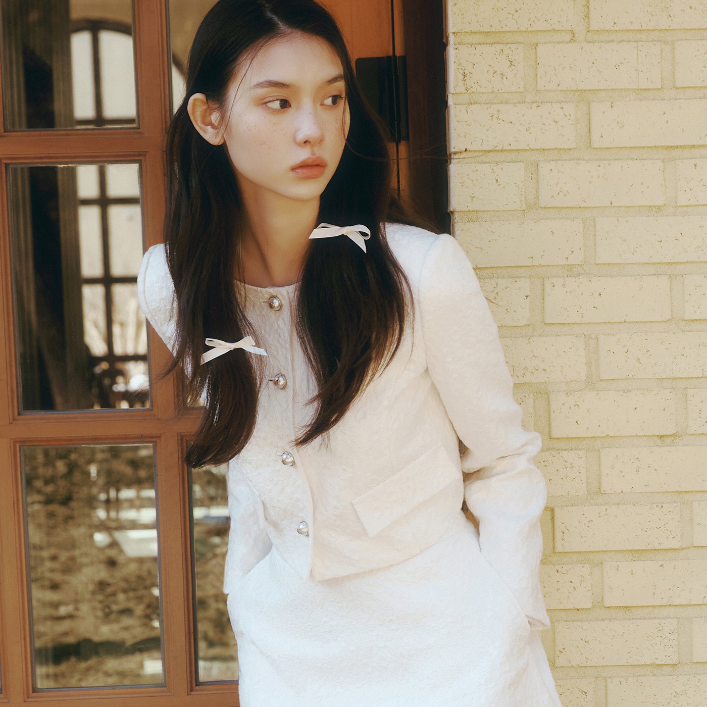 로엠 자카드 자켓 RMJKF12S56 - 상세 이미지 2