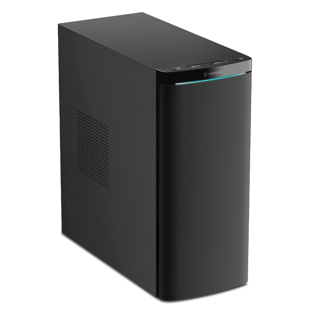 마이크로닉스 WIZMAX H100 V2 미들타워 PC 케이스 (PC방)