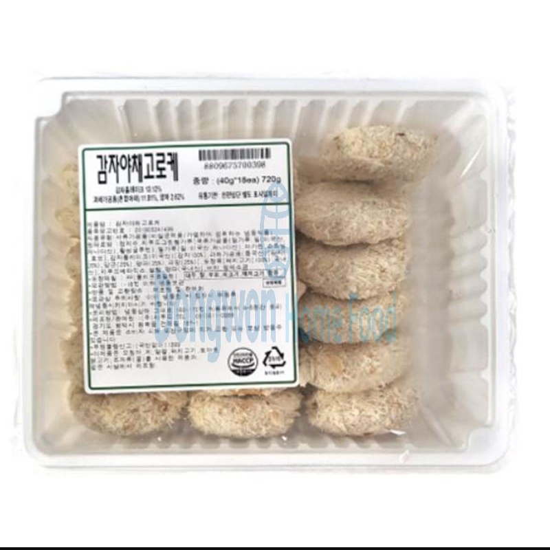 감자야채고로케 지푸드 40gx18입 720g : 마켓펀치
