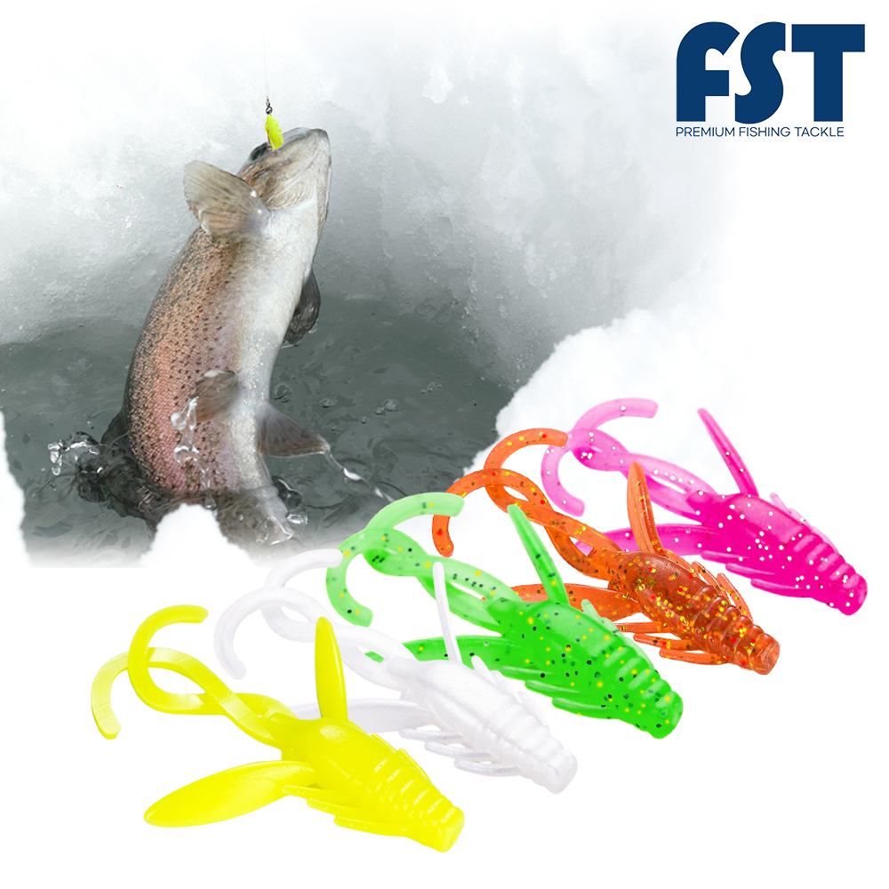 송어웜 크로우 님프 산천어 얼음낚시 호그 웜 2.4cm(1인치) - 상세 이미지 2