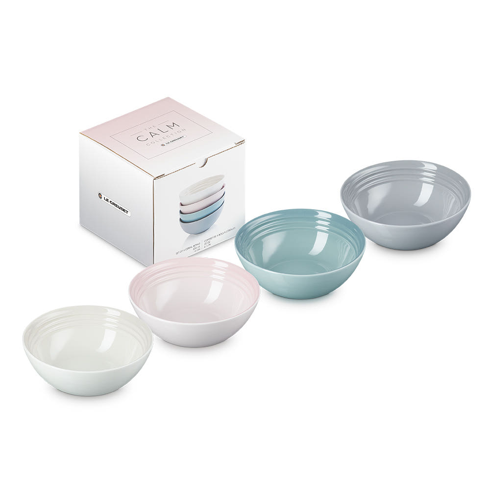 르크루제 Calm 시리얼볼16cm 4P세트 - 메인 이미지