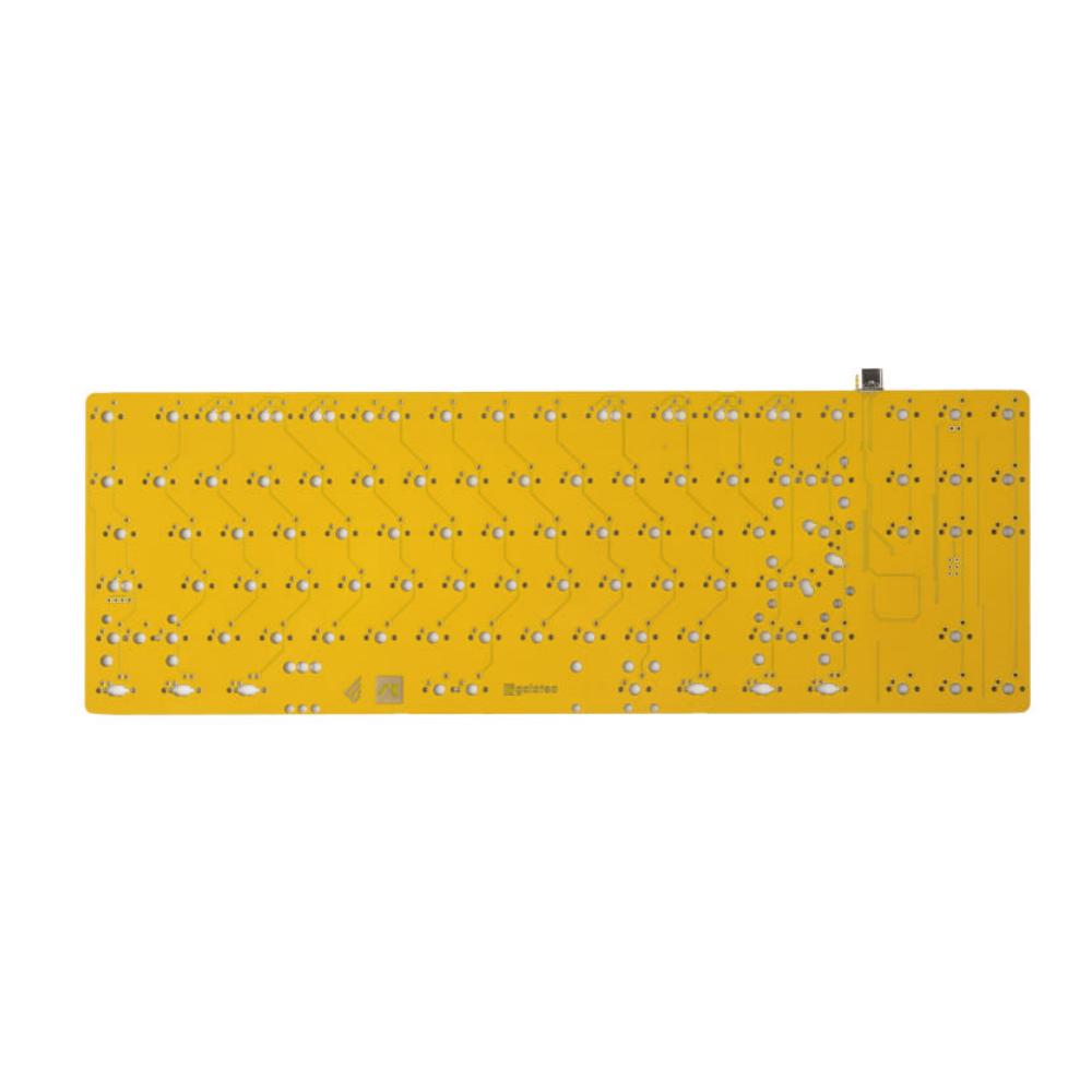Galatea 솔더링 PCB CEM3 1.2mm (옐로우/무보강사용불가) F12/F13 TKL 겸용 - 메인 이미지