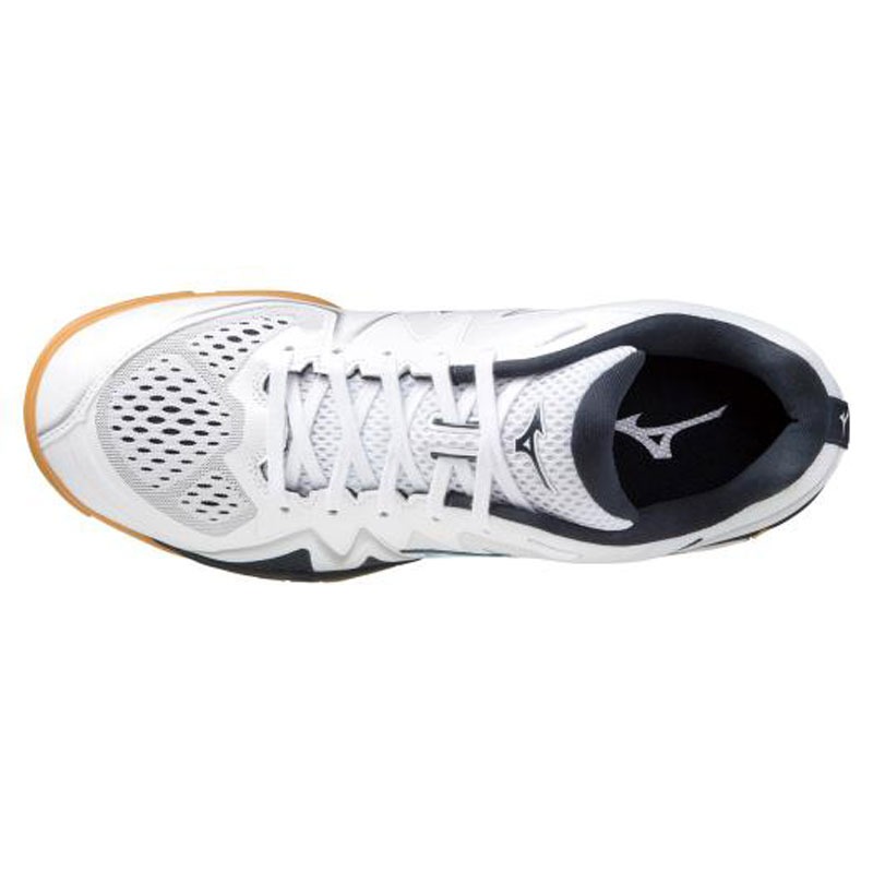 미즈노 MIZUNO 웨이브 메달 라이즈 탁구화 81GA211027 코발트 블루 - 상세 이미지 5
