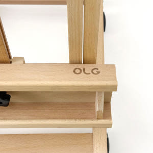 올지 프라임 100호 이젤 원목 대형 수평 전문가용 고급 이젤 높이각도조... 실사용 후기 | 효과 있을까? - 상품 이미지 3