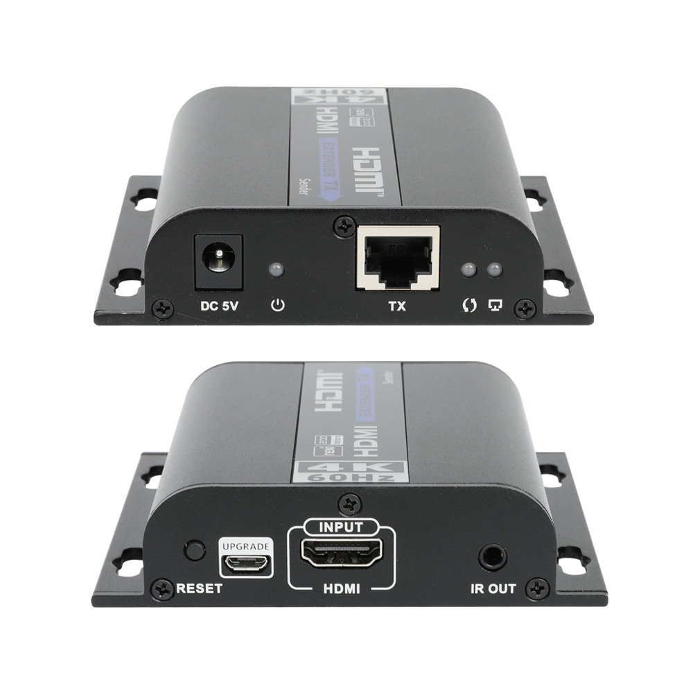 넥시 HDMI 익스텐더 v2.0 4K 영상 200M 장거리 IR 리모콘 CAT6 음성지원 - 상세 이미지 2