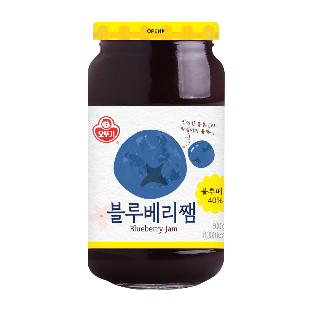 오뚜기 블루베리쨈 500g - 메인 이미지