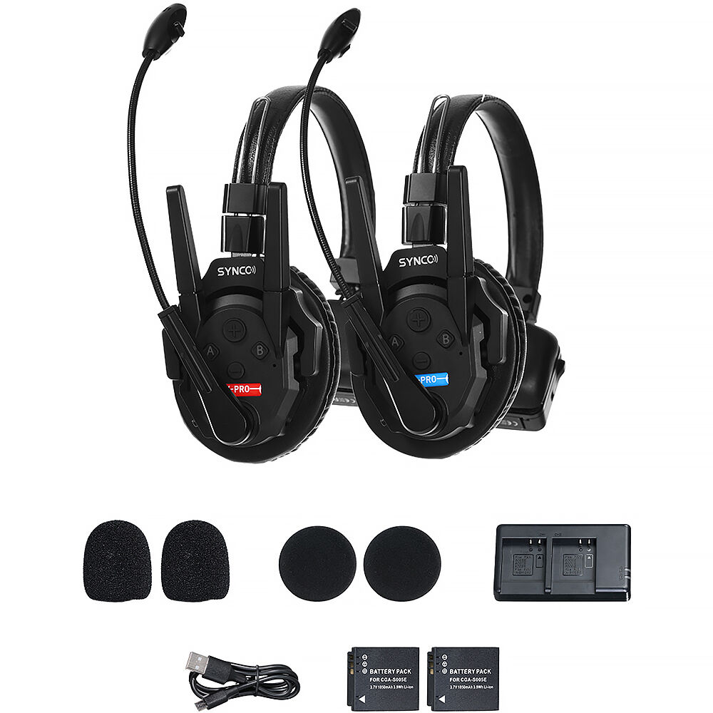 SYNCO Xtalk XPro2 무선 헤드셋 인터컴 시스템 2.4Ghz - 상세 이미지 2