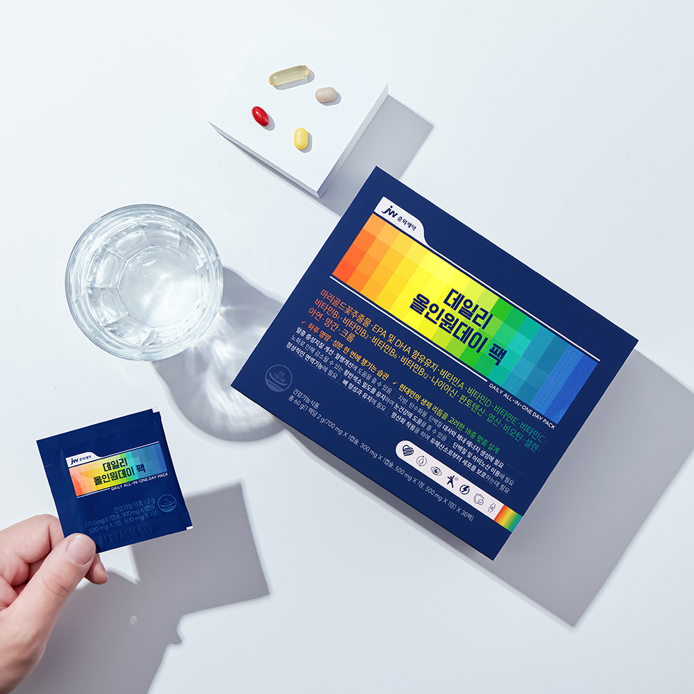 JW중외제약 데일리 올인원데이 팩 끌올팩 종합 비타민 영양제 2g 30포, 1개 이미지 4