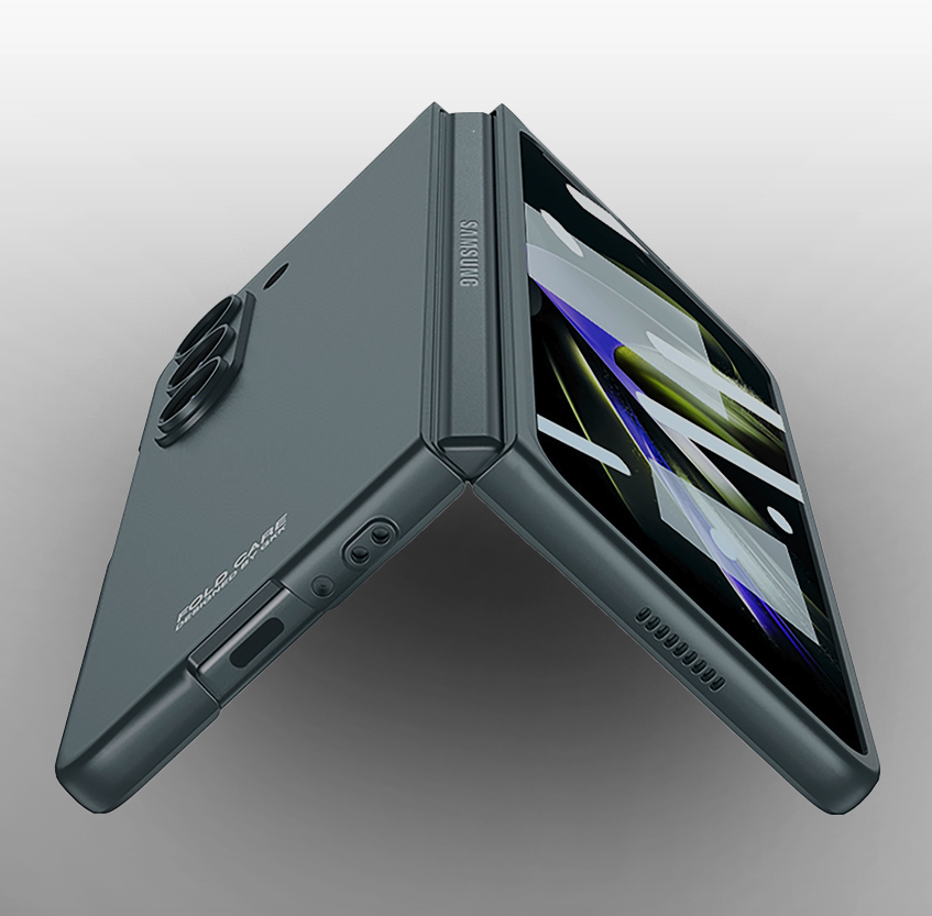 갤럭시 슬림 범퍼 케이스 미스티골드, 갤럭시Z 폴드4 - 상세 이미지 5