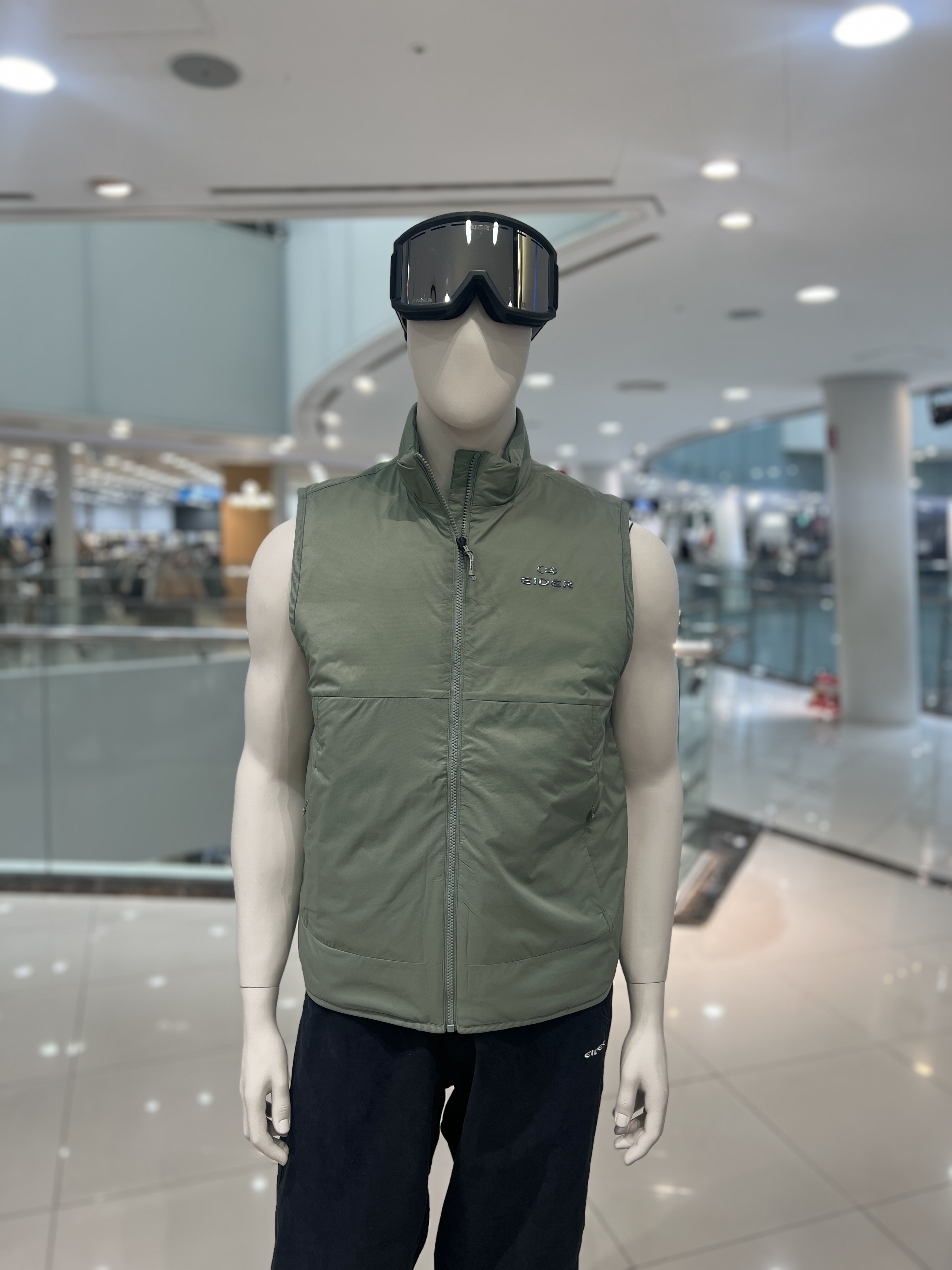 아이더 남성 등산조끼 이든 남성 패딩 베스트