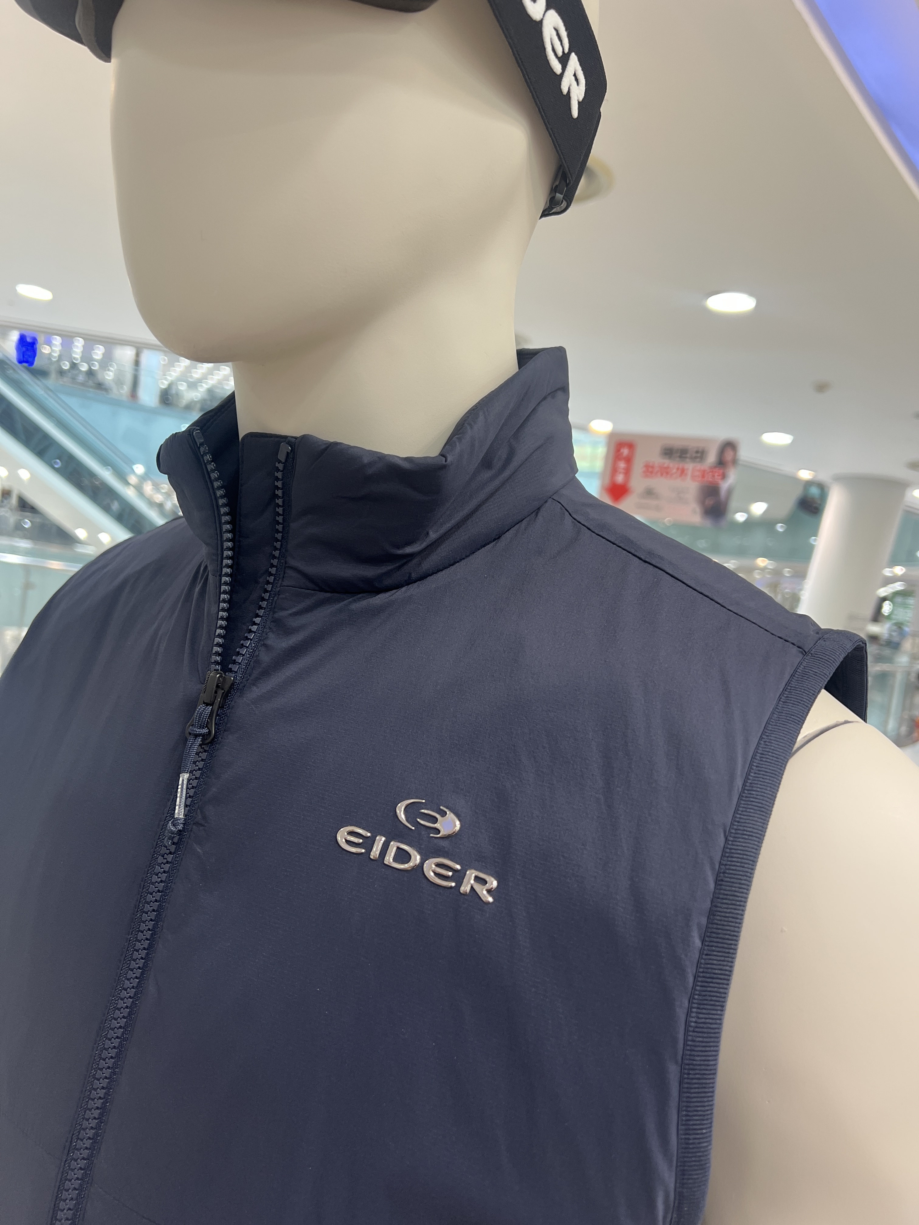 아이더 남성 등산 조끼 이든 남성 경량 패딩 베스트 이미지 7