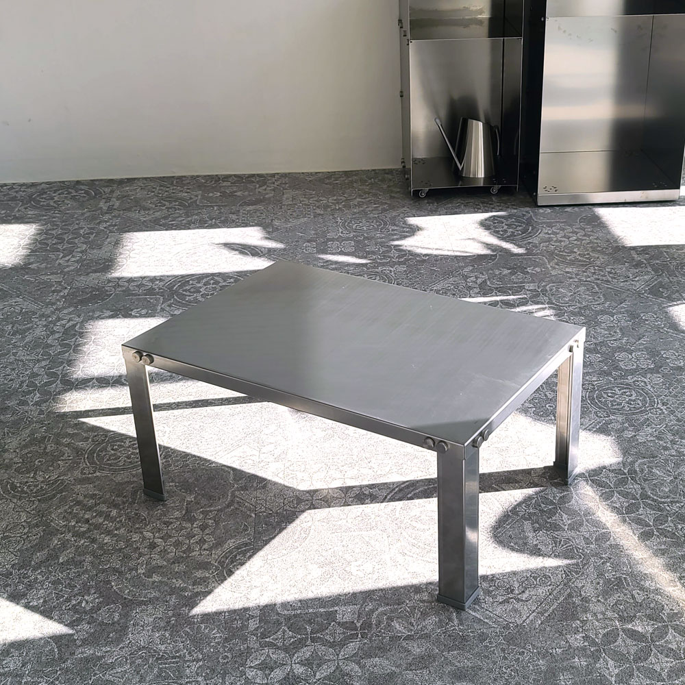테르헨 304 스테인레스 좌식 테이블 60x40x27cm - 상세 이미지 5