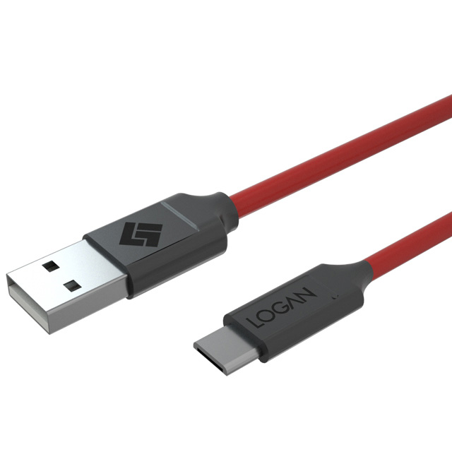 [B376] 로건 데빌 3A 마이크로 5핀 USB 고속 충전기 케이블 삼성 호환 0.3m, 1개 - 상세 이미지 2