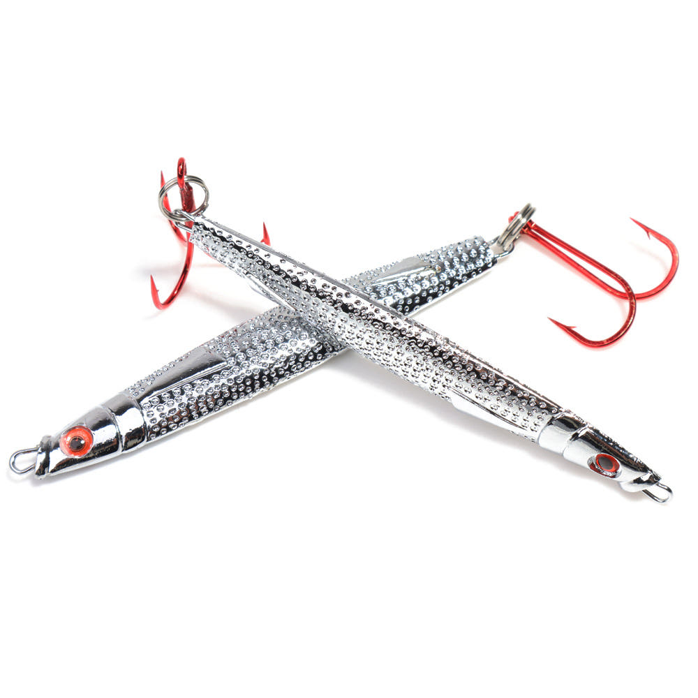 캣츠크로우 멸치지그 대삼치 메탈지그 크롬 삼치 트레블훅, 30g - 상세 이미지 2