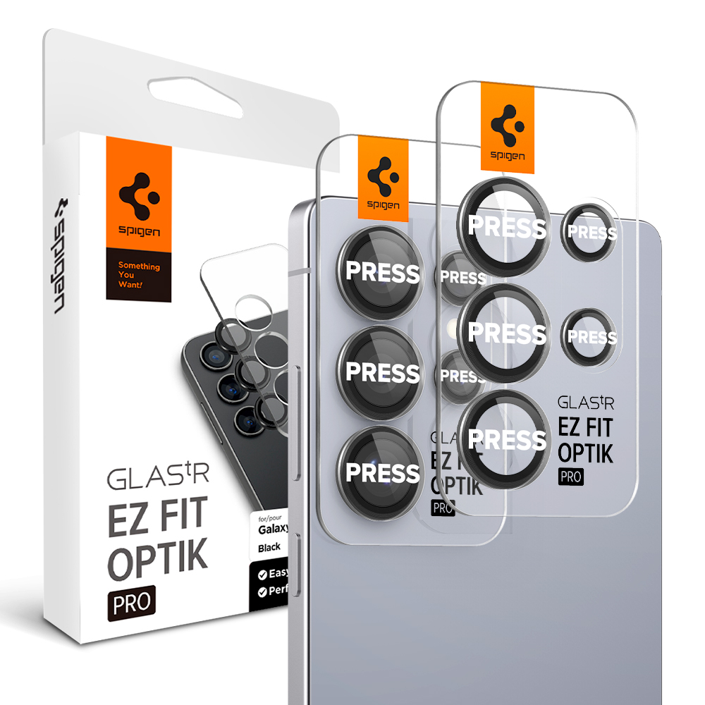 슈피겐 갤럭시 카메라 렌즈 보호 강화유리 필름 글라스tR 옵틱 프로 갤럭시S25 울트라, 2매입