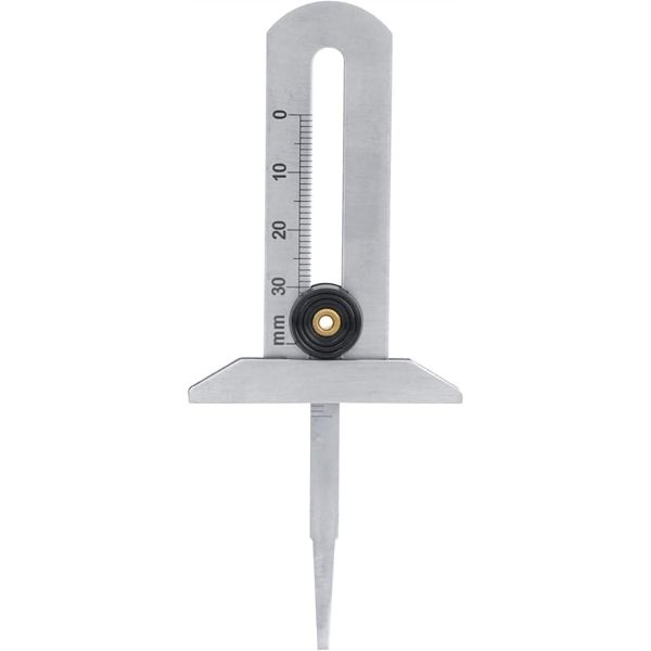 타이어 트레드 깊이 게이지 미터 버니어 캘리퍼 스테인리스 스틸 측정 도구 030mm : 푸르니16마켓