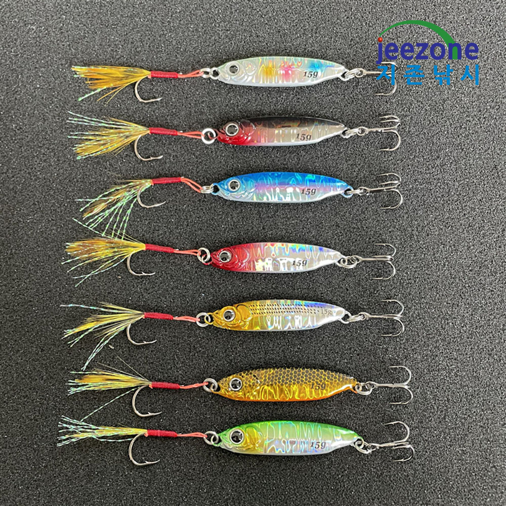15g 산천어 메탈지그 마이크로 소형 루어채비 삼치 메탈지그 - 상세 이미지 3