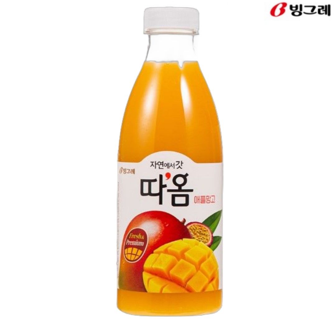 빙그레 따옴 애플망고 주스730ml(2입) 냉장주스 : 파스퇴르365
