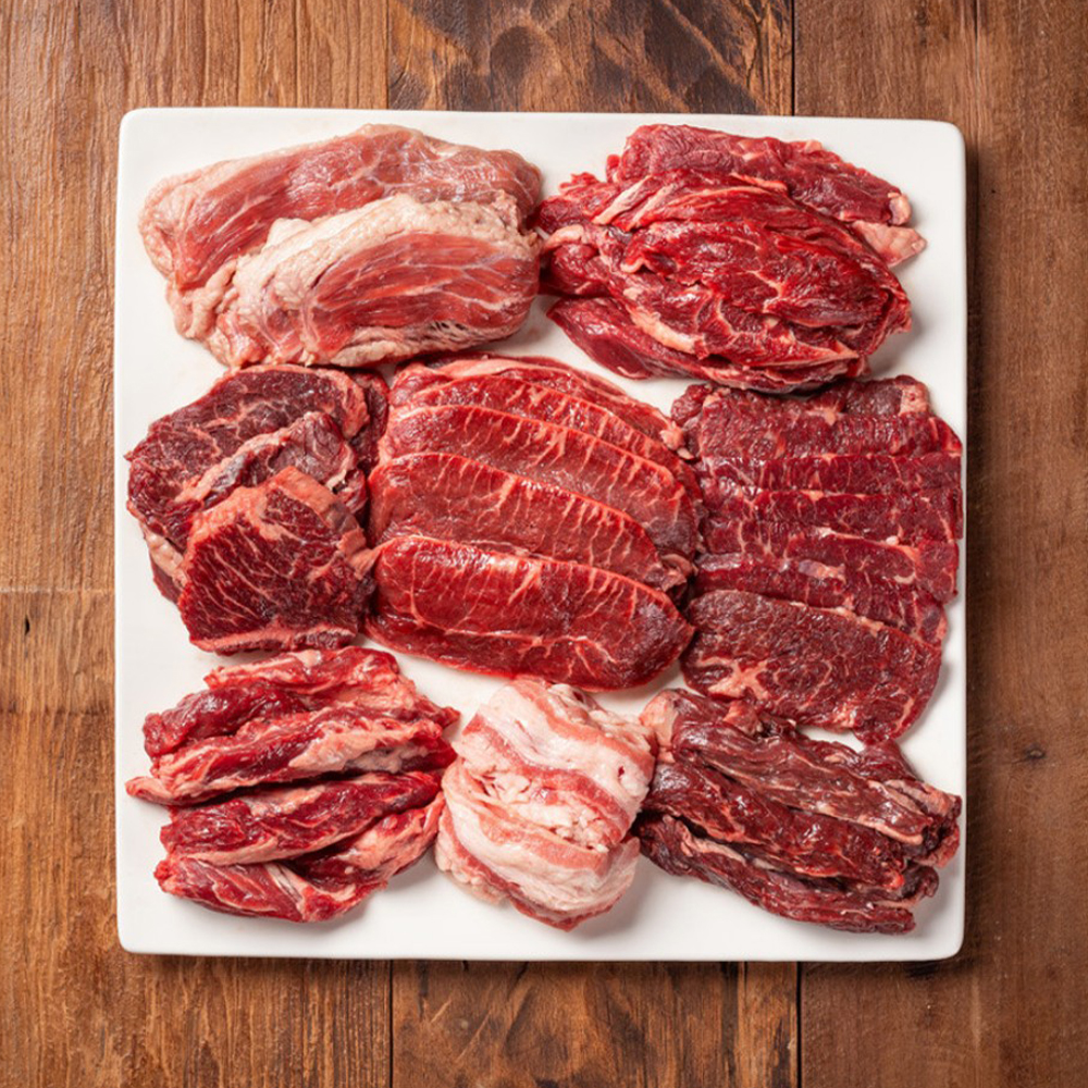 기름맛 말고 고기맛을 원할 때 소고기 특수부위모듬 1kg (미국산 수입육) - 상세 이미지 4