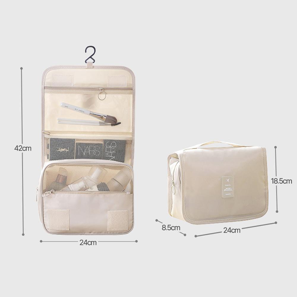 여행 파우치 워시백 세면도구 화장품 가방 걸이형 휴대용 세면백 이미지 6