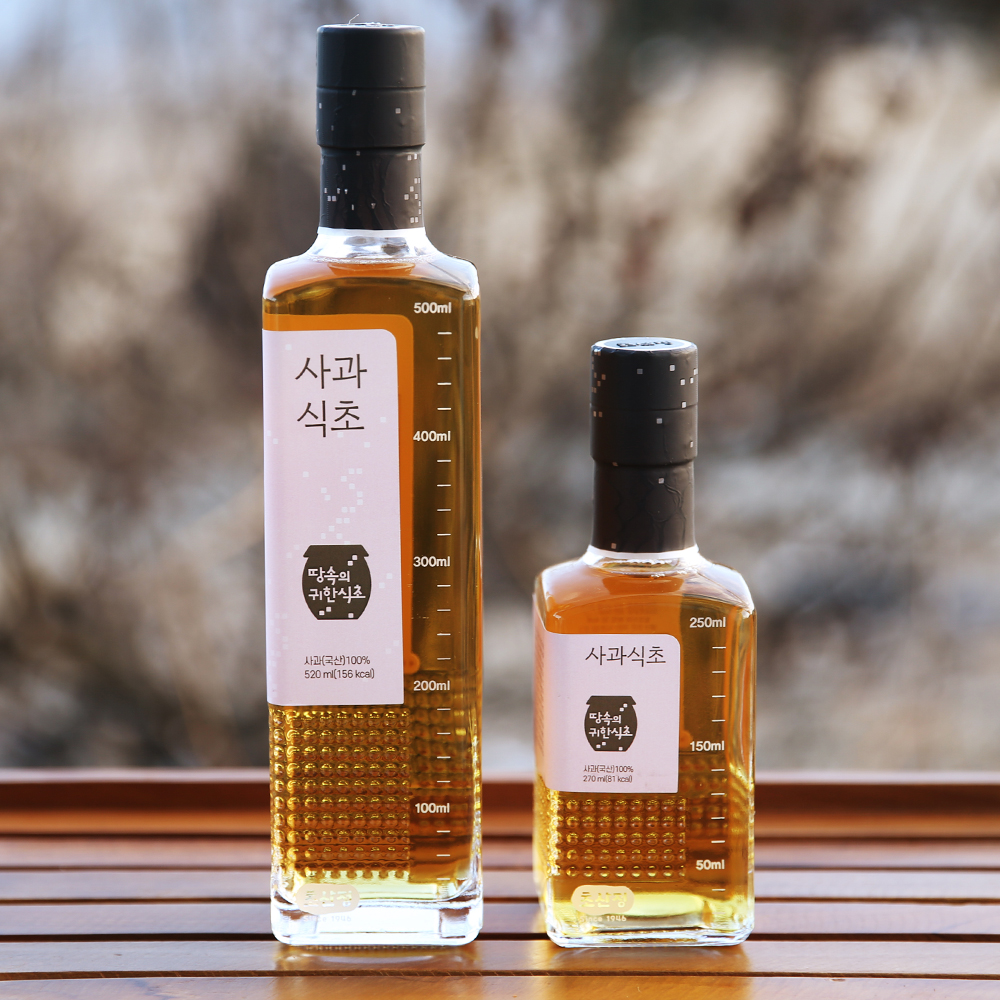 한상준명인 애사비 사과식초 270ml - 상세 이미지 2