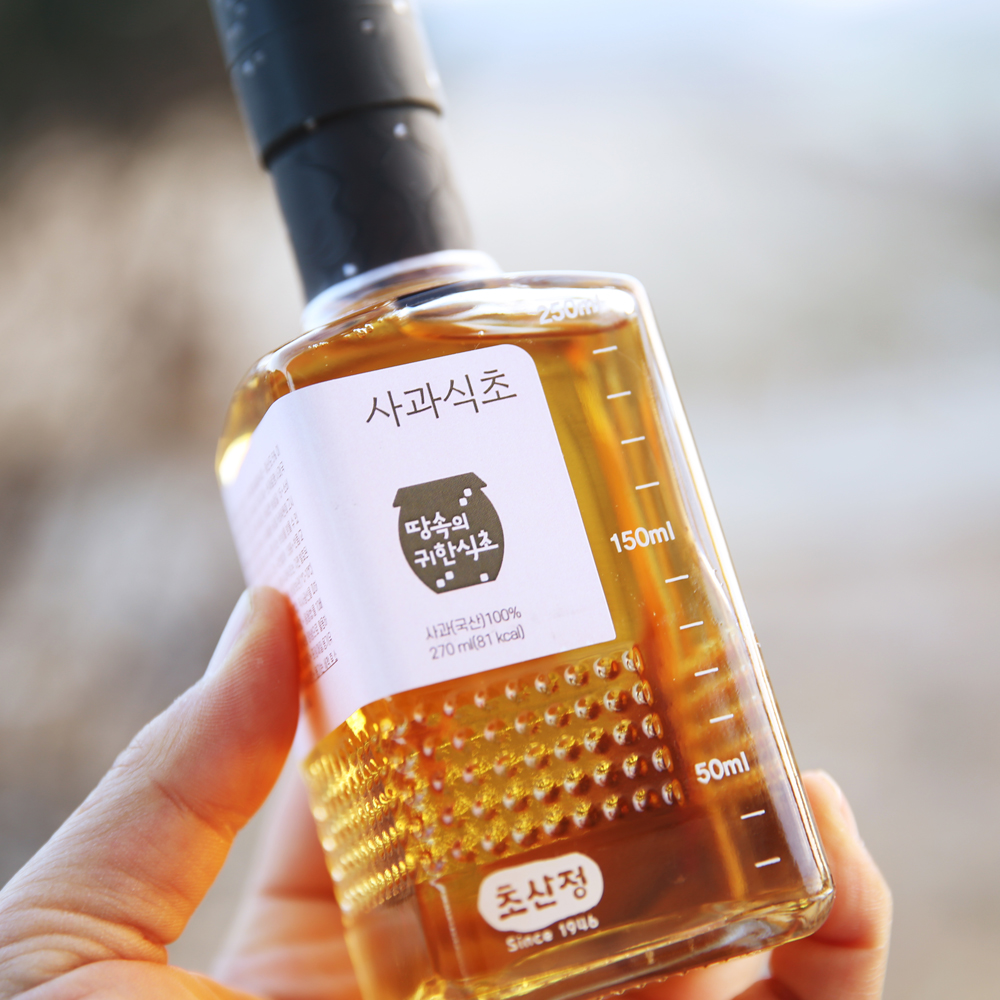 한상준명인 애사비 사과식초 270ml - 상품 이미지