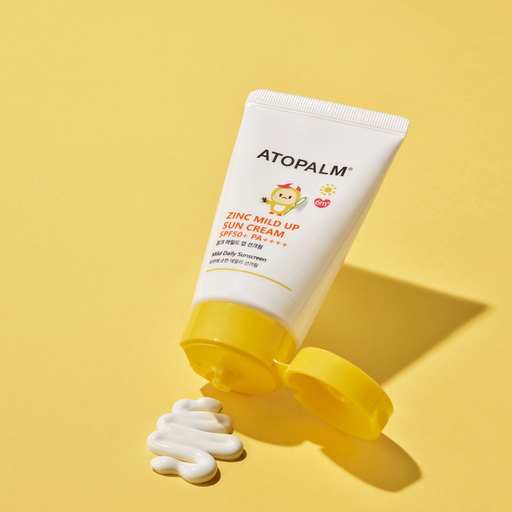 아토팜 무기자차 아기 유아 선크림 키즈 SPF50 징크 마일드