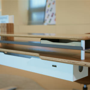 오프레임 멀티탭박스 멀티박스 멀티탭정리함 전선 정리 책상 모션데스크 대형... 실사용 후기 | 효과 있을까? - 상품 이미지 3