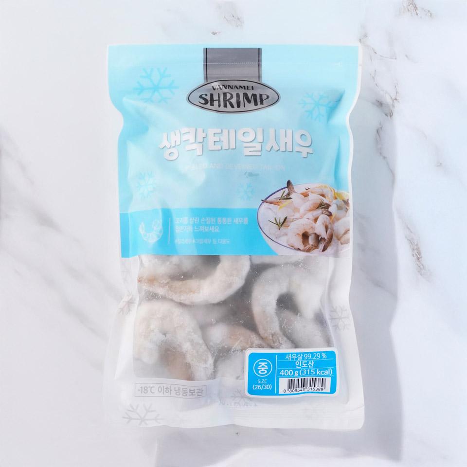메가마트 생칵테일새우(냉동) 400g - 상품 이미지