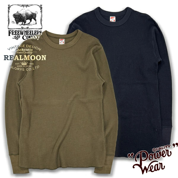 프리휠러스 CREW NECKED THERMAL 와플 긴팔 티셔츠 2435003 - 메인 이미지
