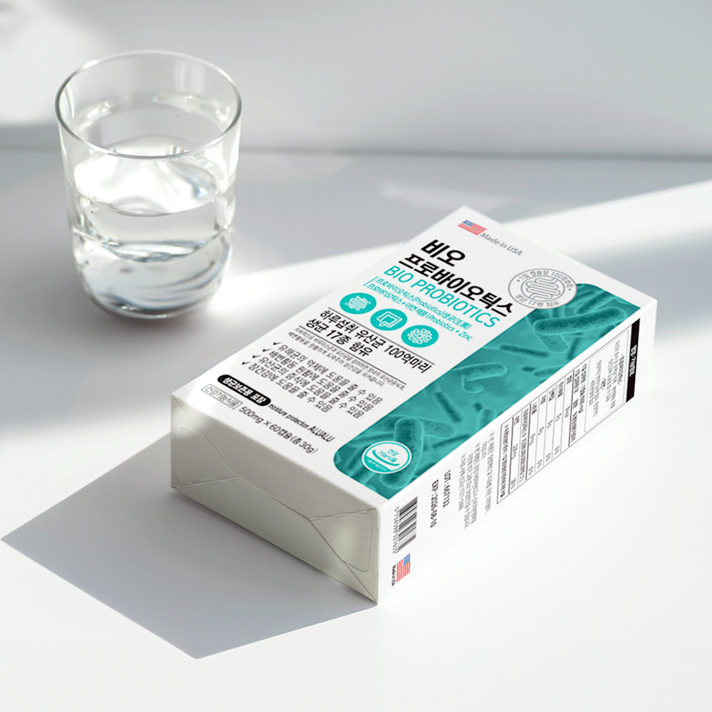 비오 프로바이오틱스 공복유산균 고함량 생유산균 100억 신바이오틱스 60캡슐, 1개 이미지 2