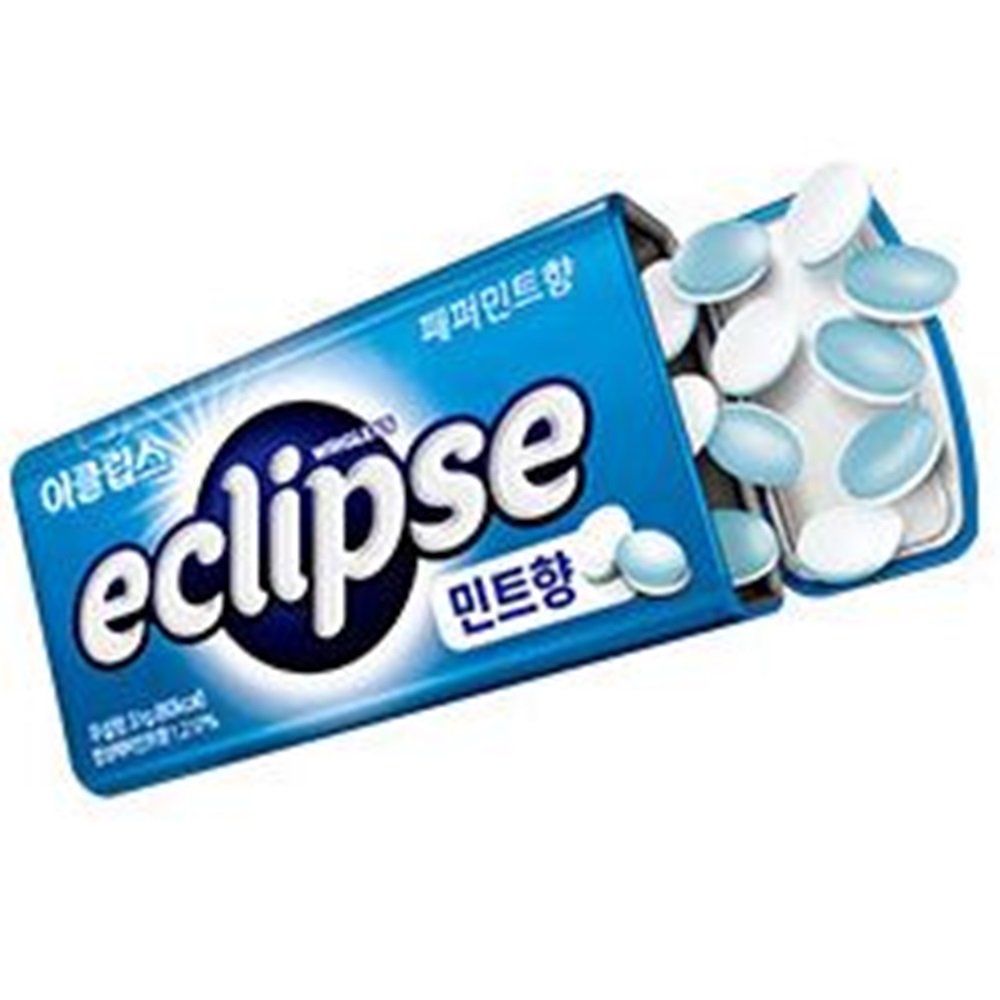 이클립스 입냄새사탕 졸릴때먹는사탕 금연 구취제거캔디 민트향 페퍼민트 5개 - 상품 이미지